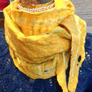 Þæfð sjöl- Felted scarfs