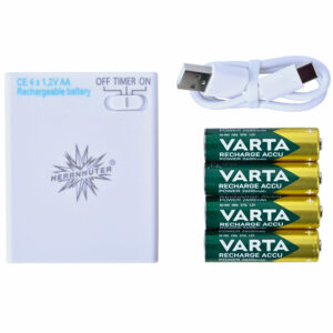 Straumbreytir með hleðslusnúru